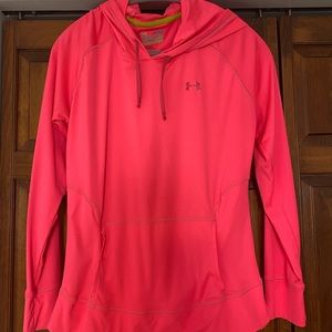 Hot pink UA hoodie